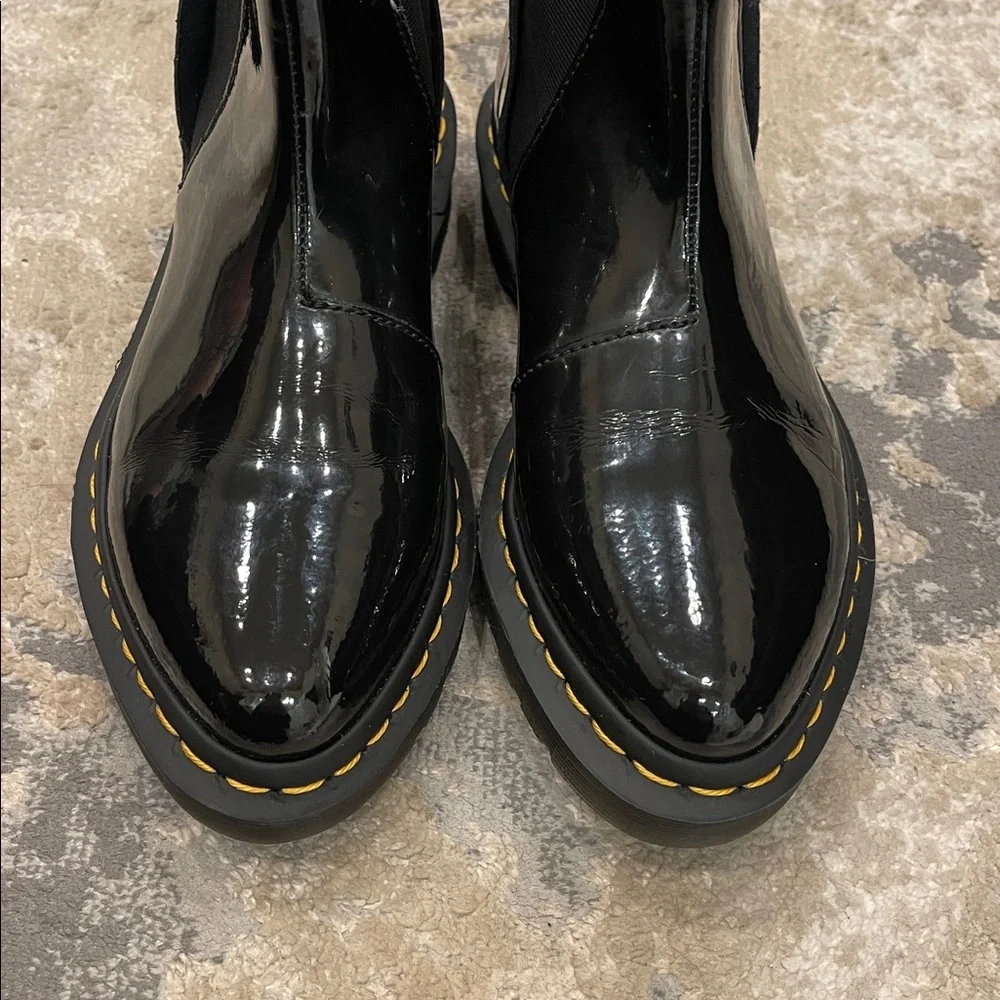Dr Martens Bianca Smooth Black Leather
Chelsea Ankle Boots Women Size 7 - Picture 6 of 14